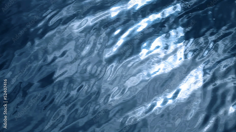 Abstract motion background. Shining blue water surface Abstract motion background. Shining blue water surface