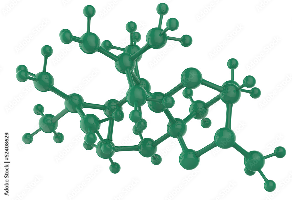 Molecule 3d background Molecule 3d background