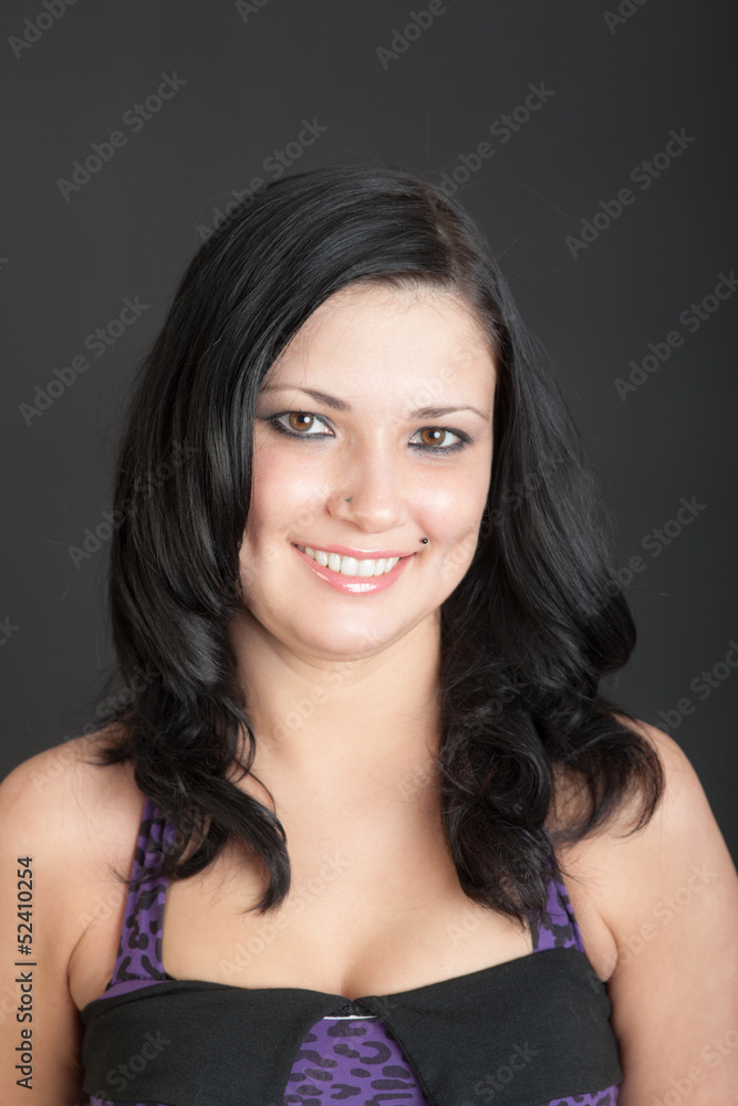 smiling girl smiling girl