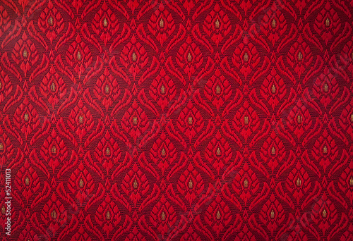 Thai style handmade  fabric pattern