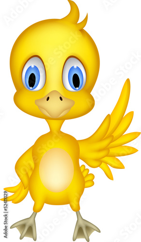 Cute chick cartoon