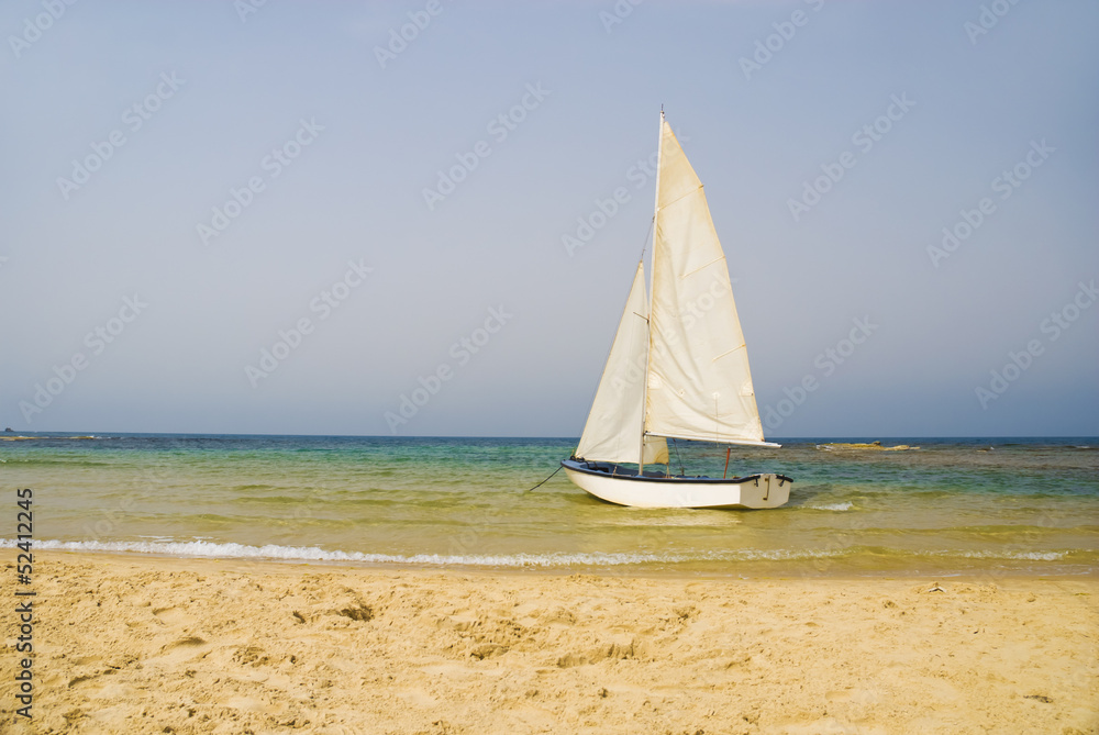 Fototapeta premium beautiful sailboat
