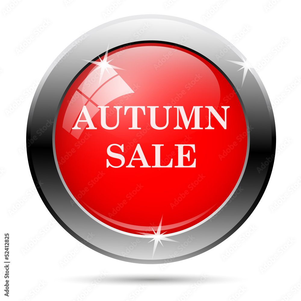 Autumn sale icon Autumn sale icon