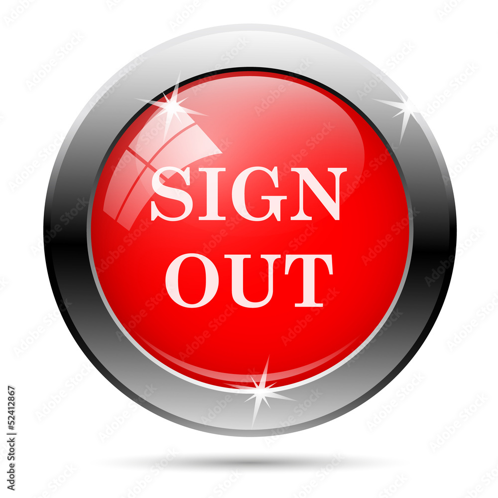 Sign out icon Sign out icon