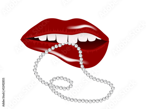 Diamond necklace