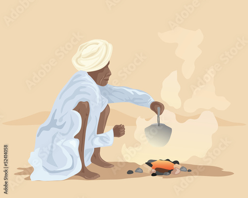 making chai