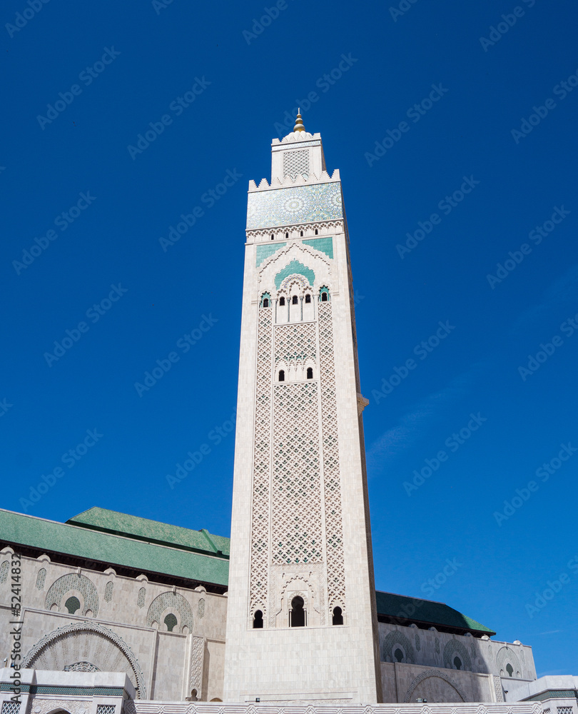 Fototapeta premium Moschea di Hassan II, Casablanca, Marocco