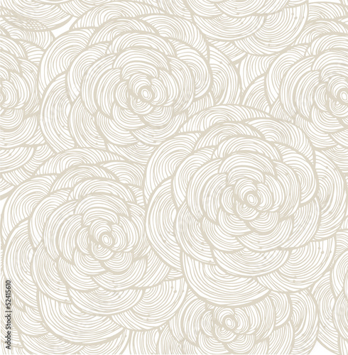 Grey flowers background