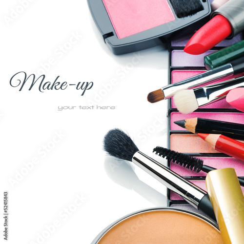 Fotografia Colorful make-up products