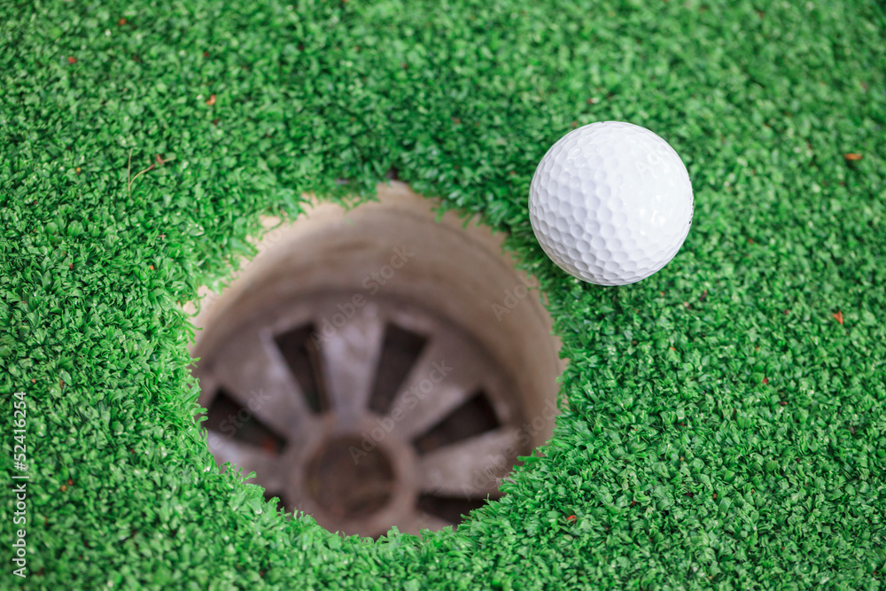 Naklejka premium Golf ball