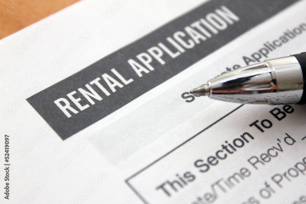 rental application