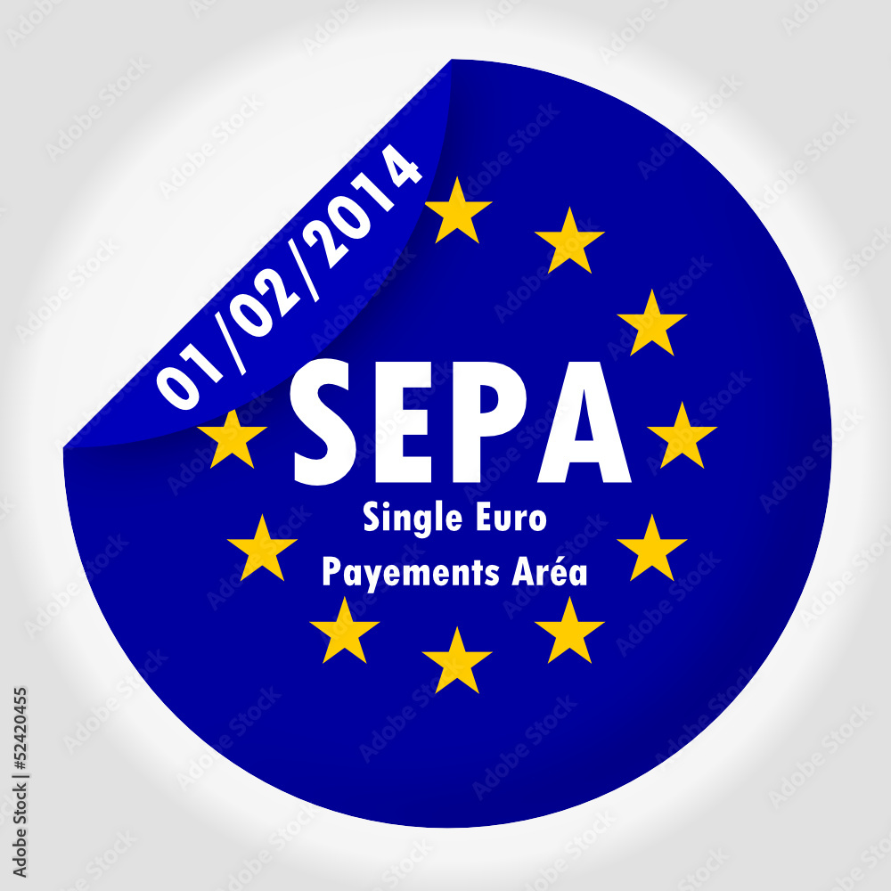 Etiquette SEPA et Date
