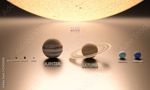 Fototapeta Naklejka Na Ścianę i Meble -  The Solar System