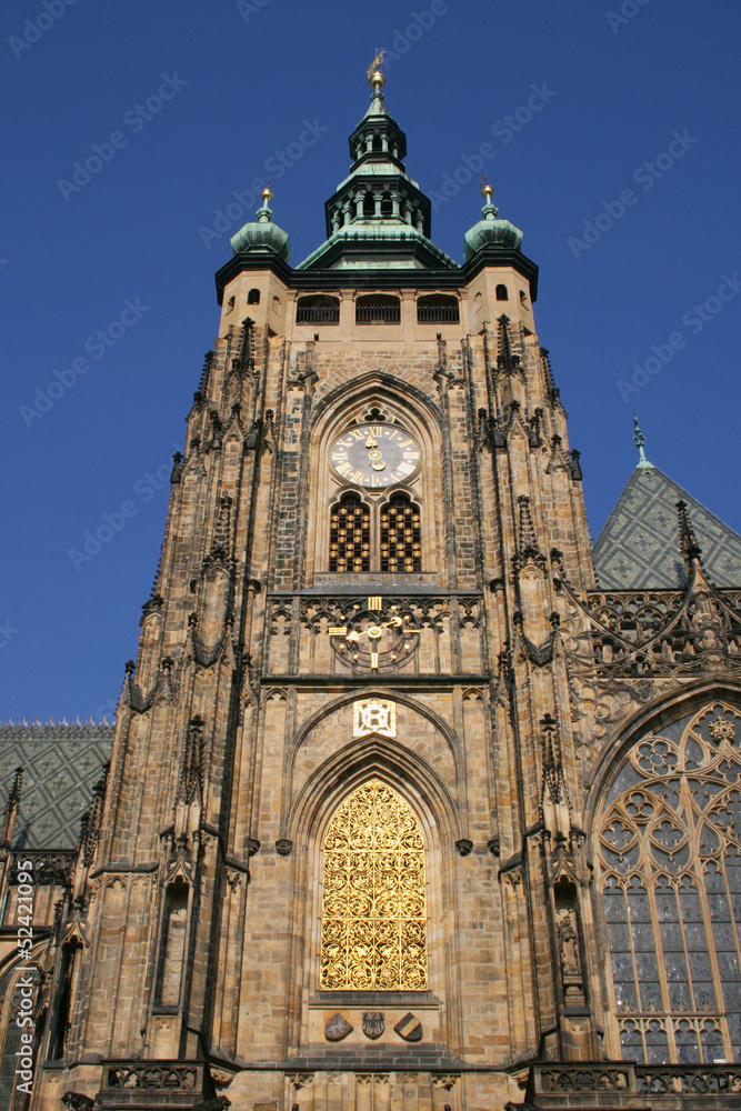 Main tower of Prague Cathedral