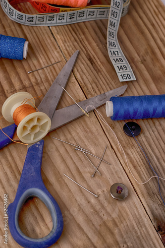Инструменты мастера по ремонту одежды