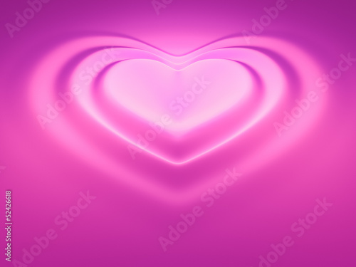 heart wave pink