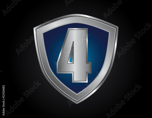 Shield number 4