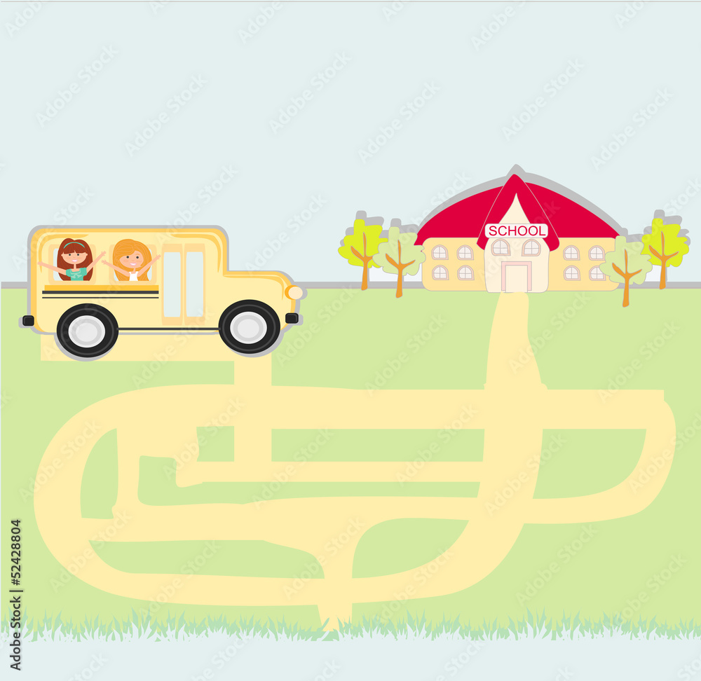 back to school - maze back to school - maze