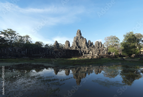 Bayon Temple panorama Angkor Thom  Cambodia © laurent dambies