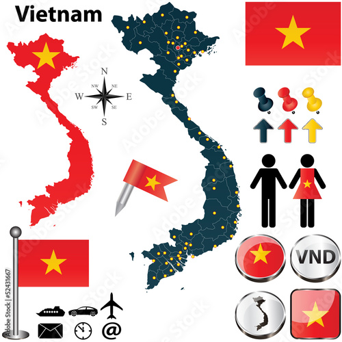 Map of Vietnam