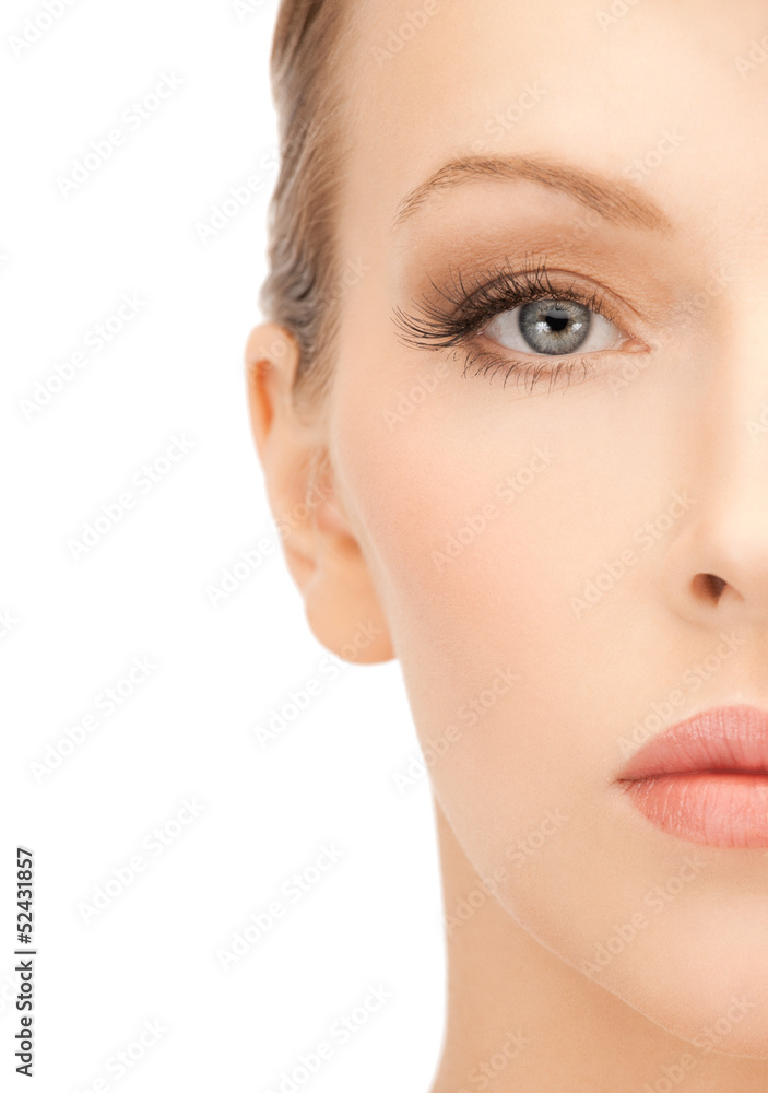face of beautiful woman face of beautiful woman