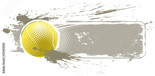 tennis ball banner