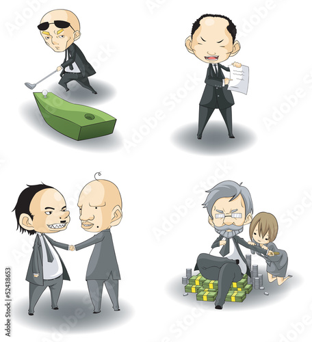 SD mafia boss (or CEO) collection set