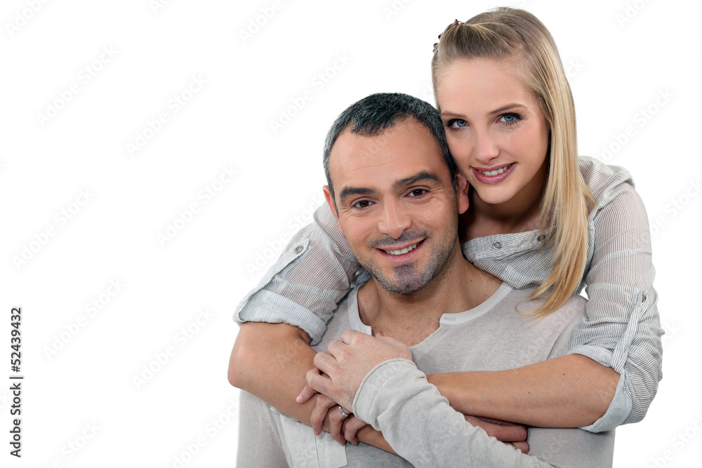 Couple hugging Couple hugging