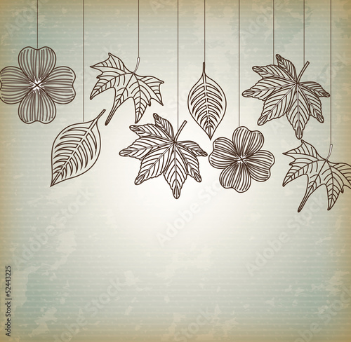 hanging tree leaves