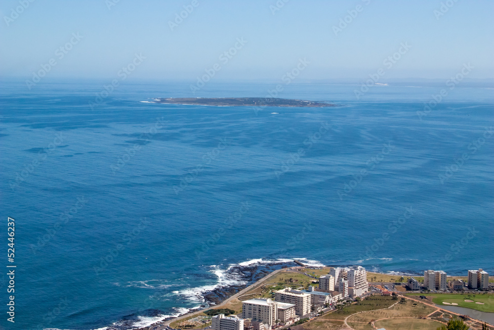 Fototapeta premium Scenic View in Cape Town, Table Mountain, South Africa