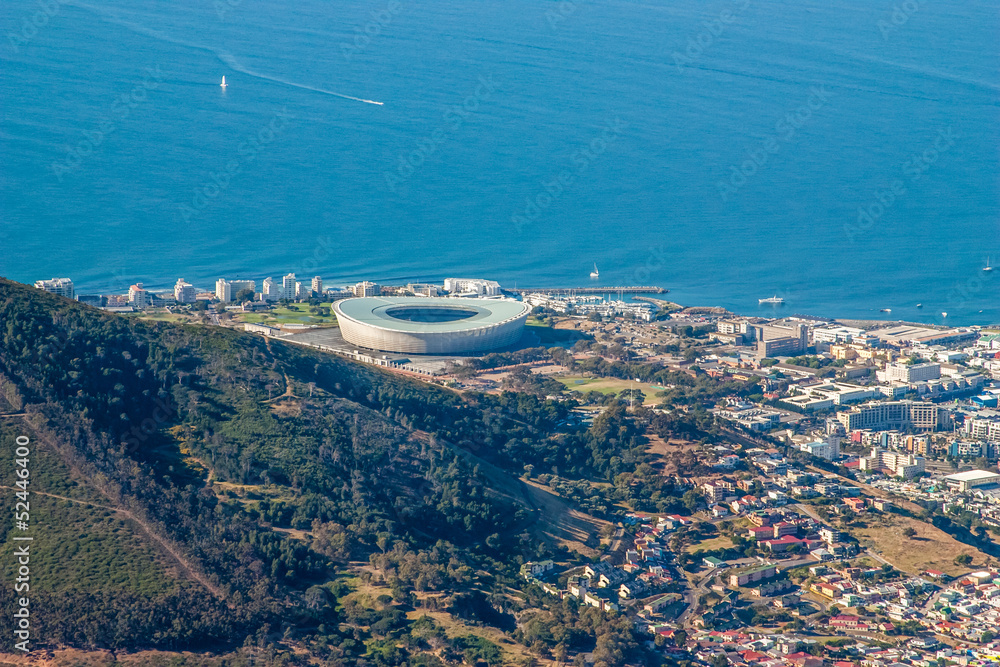 Obraz premium Scenic View in Cape Town, Table Mountain, South Africa