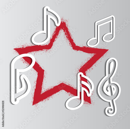 Abstract music background