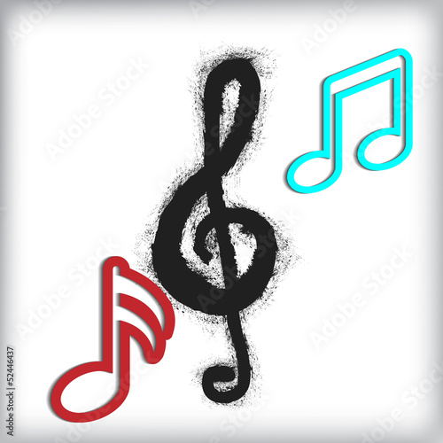 Abstract music background