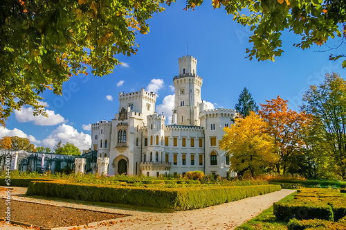 Hluboka Castle in Czech Republic