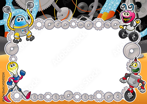 Funny card with empty space for text.