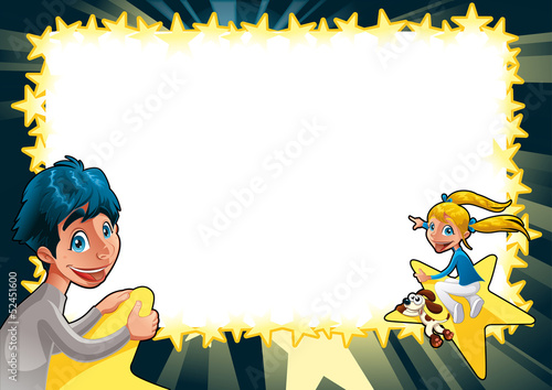 Funny card with empty space...