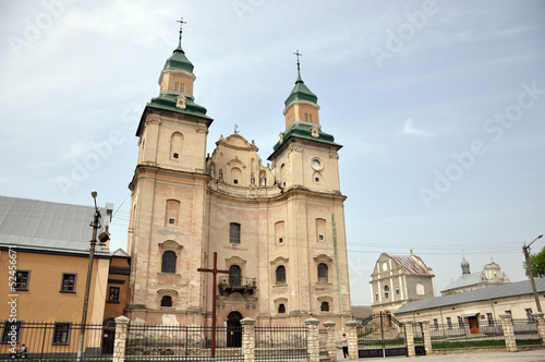 Ancient Kosciol in Zbarazh