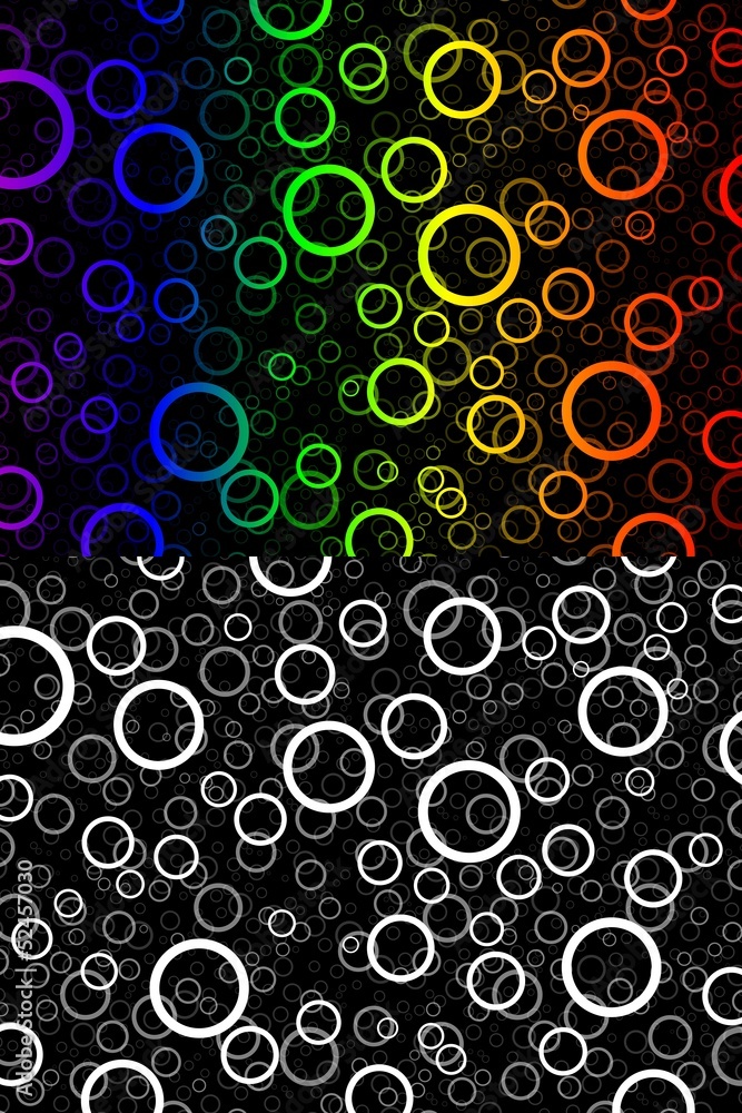 color background circles