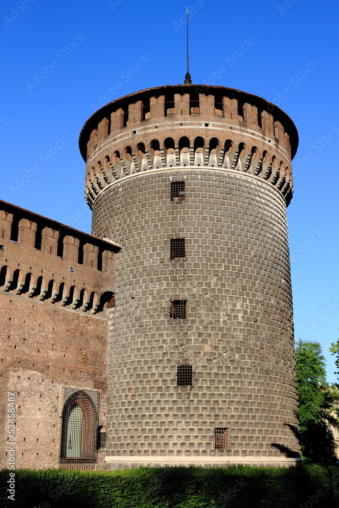 Castello Sforzesco, Milano - Sforza Castle, Milan, Italy