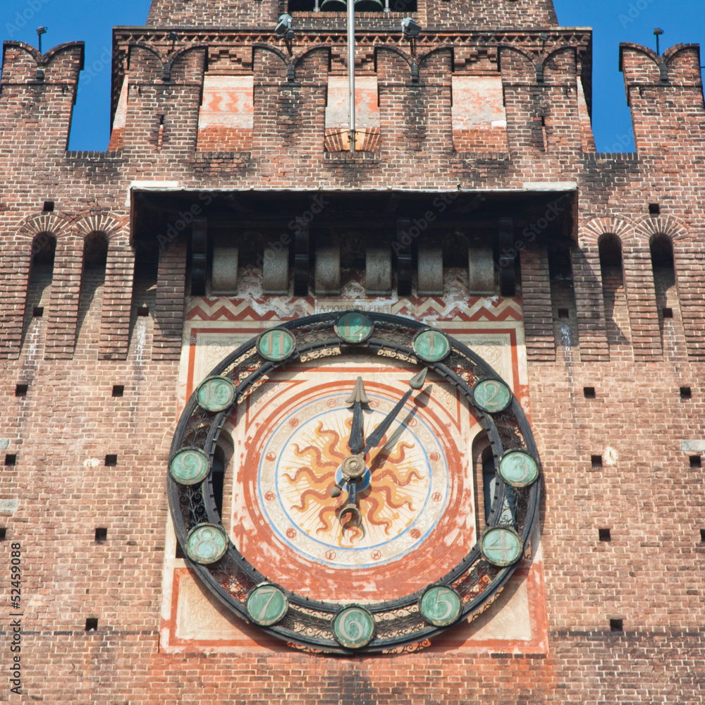 Castello Sforzesco , Milano - Sforza Castle, Milan, Italy