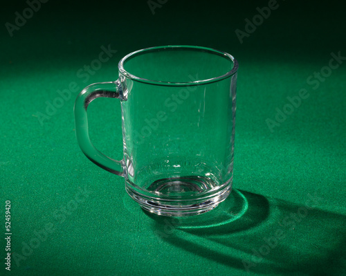 Empty glass beaker