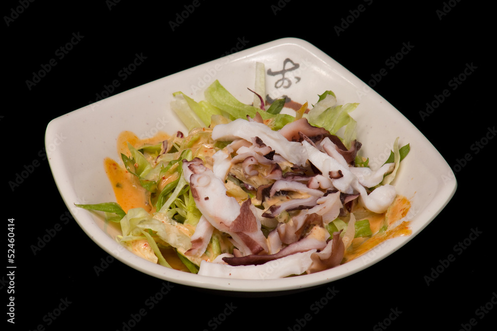 Japanese octopus salade