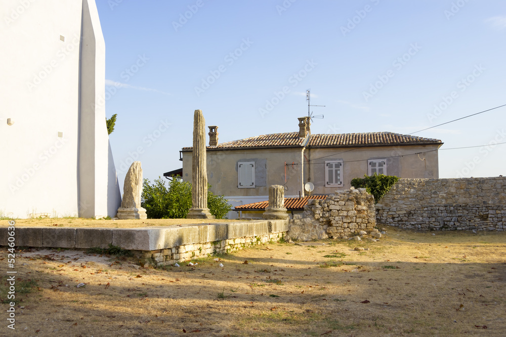 Fototapeta premium street in Porec, Croatia