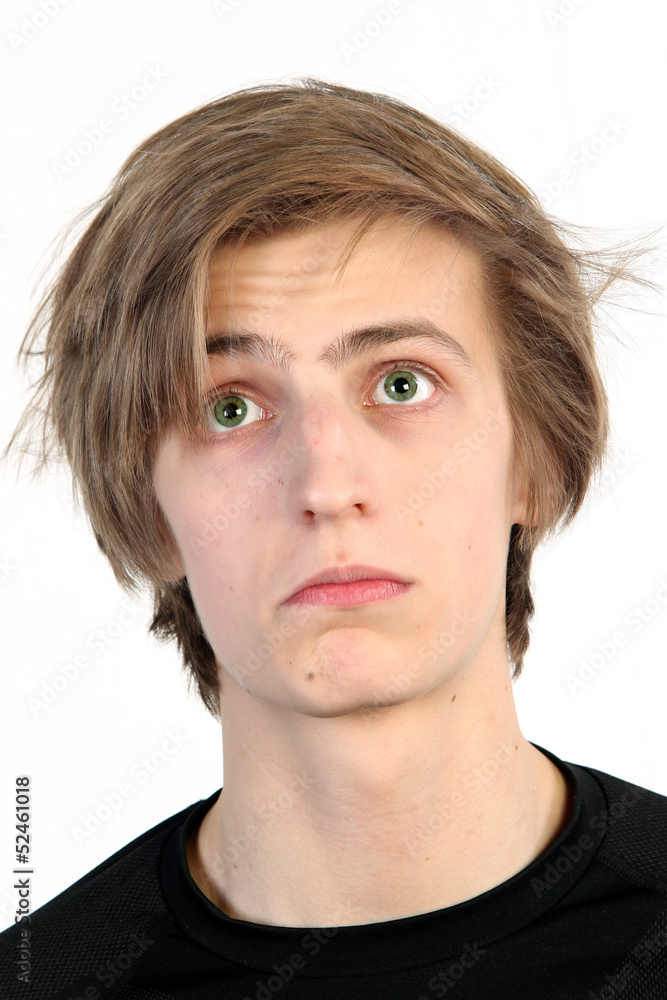 Frustrated young man Frustrated young man