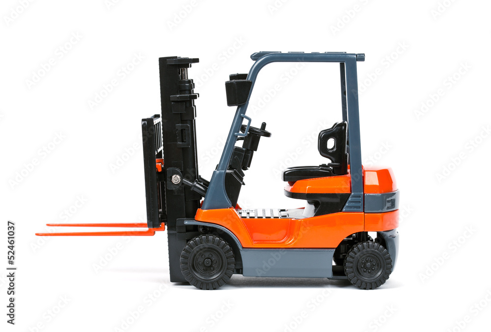 Loader on a white background