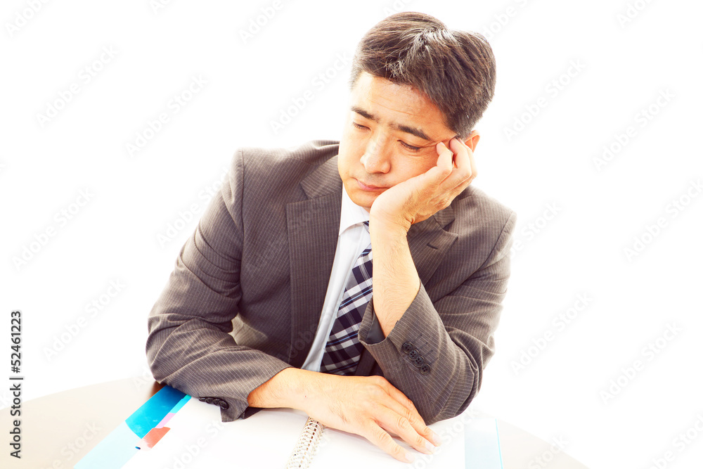 疲れたビジネスマン