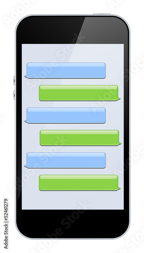 Smartphone Text Conversation