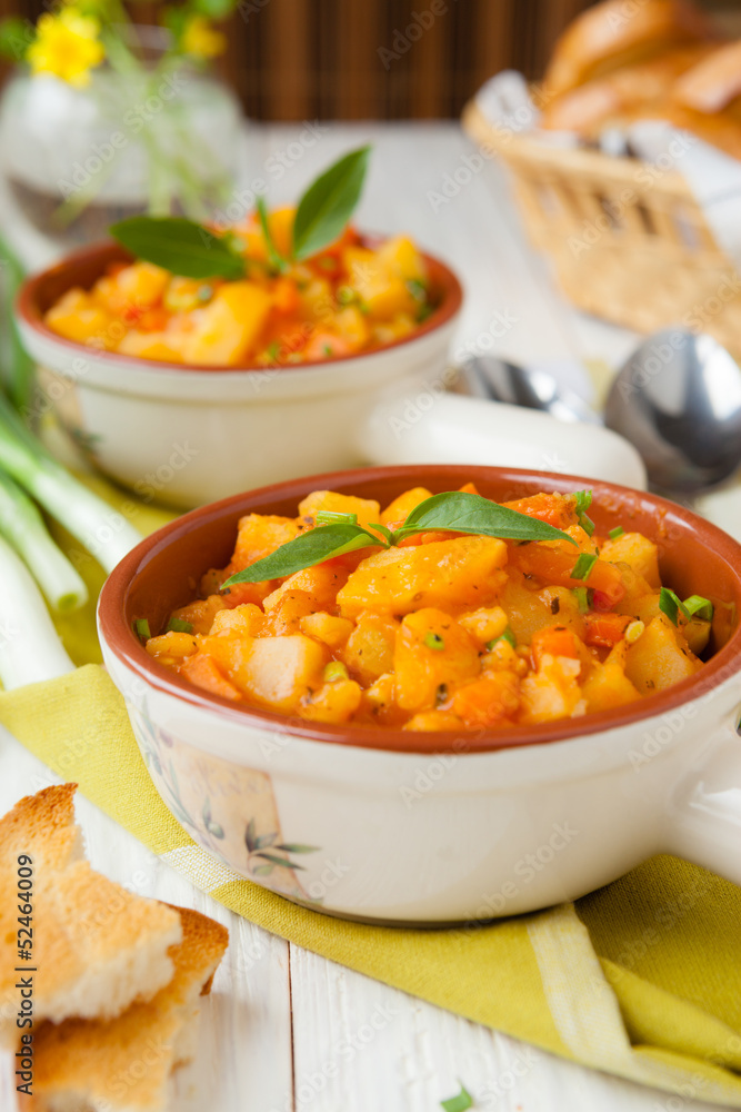 potato soup cooked in the oven with carrots potato soup cooked in the oven with carrots