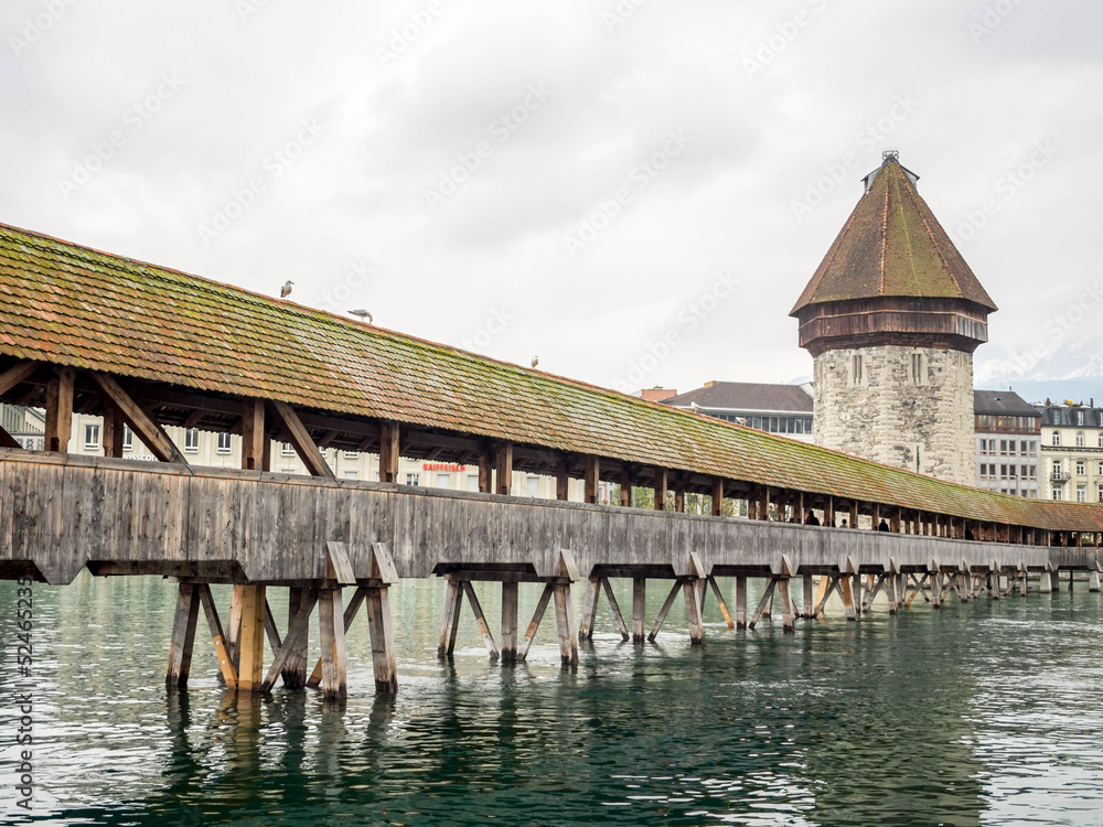 Obraz premium Chapel Bridge