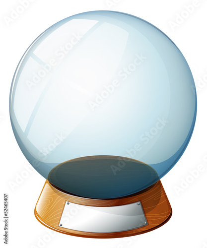 An empty magic ball